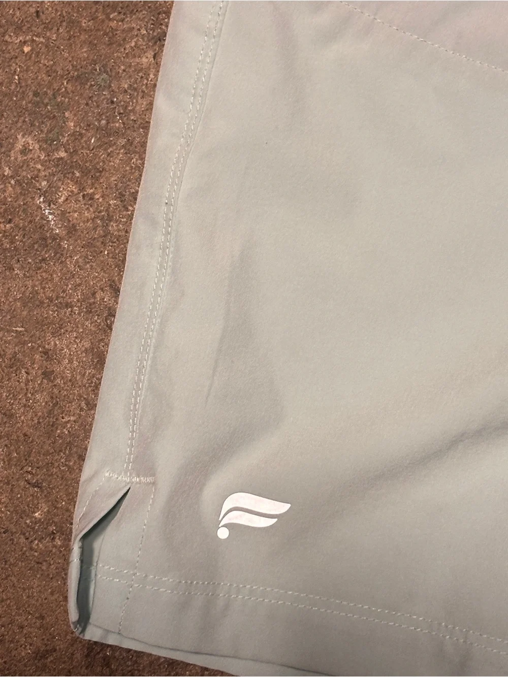 Fabletics light blue shorts #athletic #activewear #swimwear